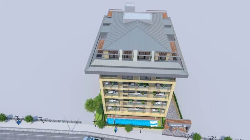 Alanya Real Estate; Residential Project of SQUARE LIGHT II DONNA