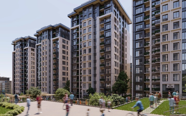 Apartments for Sale in The One Gunesli Project Istanbul Turkey