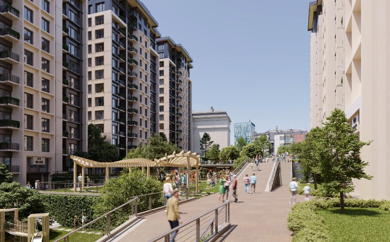 Apartments for Sale in The One Gunesli Project Istanbul Turkey