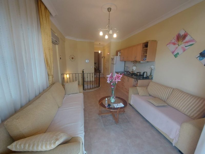 City View Duplex Apartment for Sale in Tasyaka Fethiye