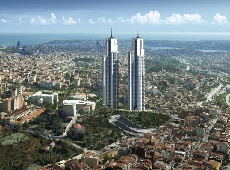 Elegant Real Estate of Anthill Residence Bomonti Istanbul Turkey