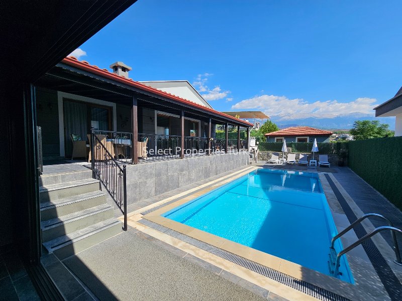 Fethiye Property for Sale; Bungalow with Private pool for Sale in Seydikemer