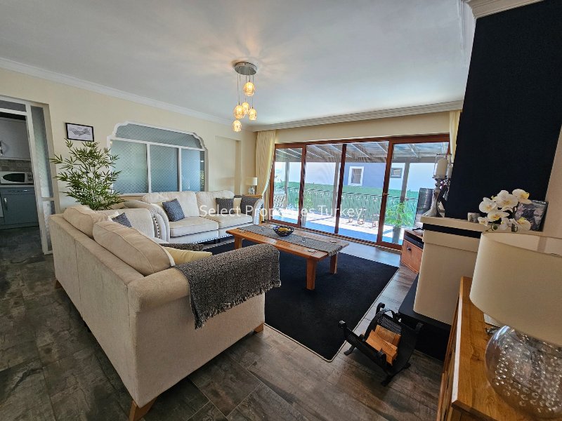 Fethiye Property for Sale; Bungalow with Private pool for Sale in Seydikemer