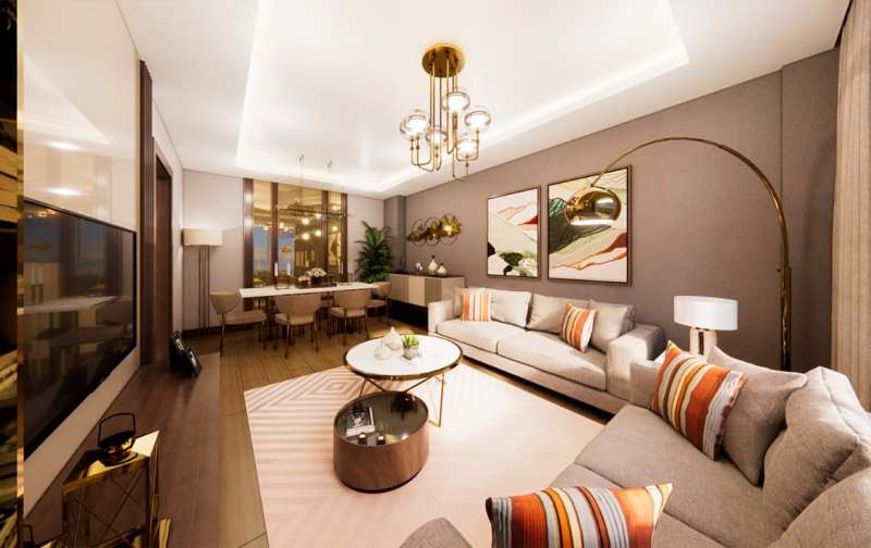 Flats for Sale on Mega Garden Park Zeytinburnu Istanbul