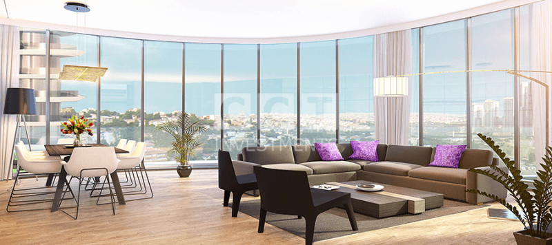 Flats for Sale on Real Merter in Gungoren Istanbul Turkey
