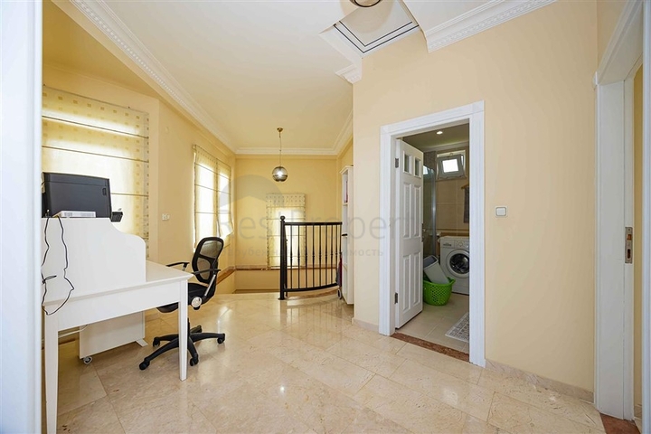 Fully Furnished 5 Bedroom Sea View Villa for Sale in Alanya