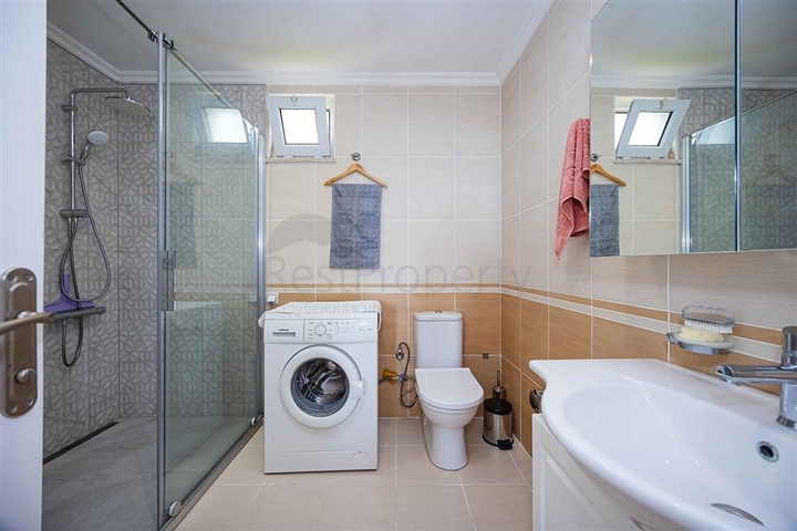 Fully Furnished 5 Bedroom Sea View Villa for Sale in Alanya