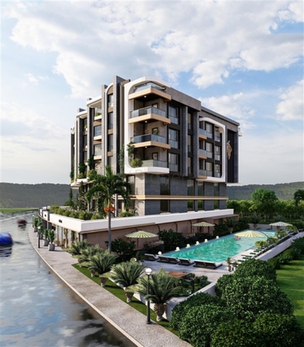Luxury 1 and 2 Bedroom Apartments for Sale in Konyaalti Antalya