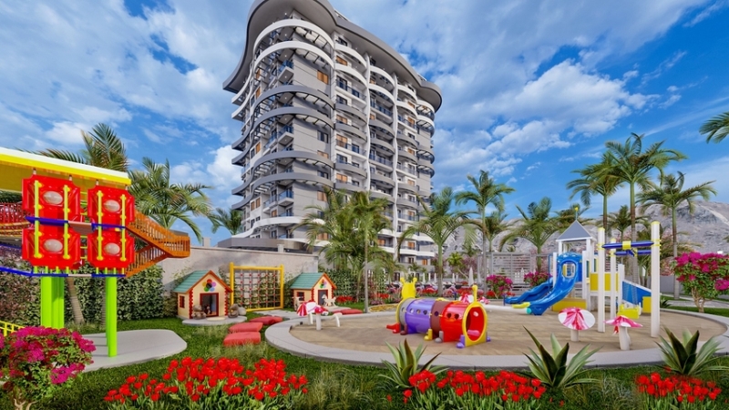 Luxury Apartment for Sale in Mahmutlar Alanya Turkey