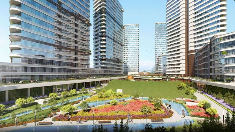 Luxury Flats for Sale in Evora Project in Konak Izmir