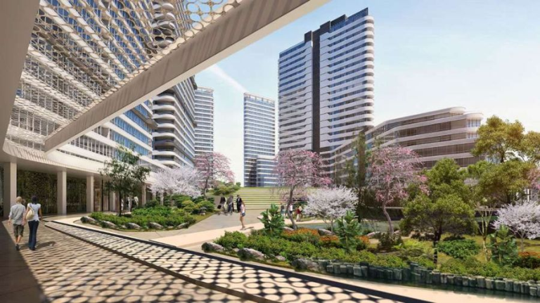 Luxury Flats for Sale in Evora Project in Konak Izmir