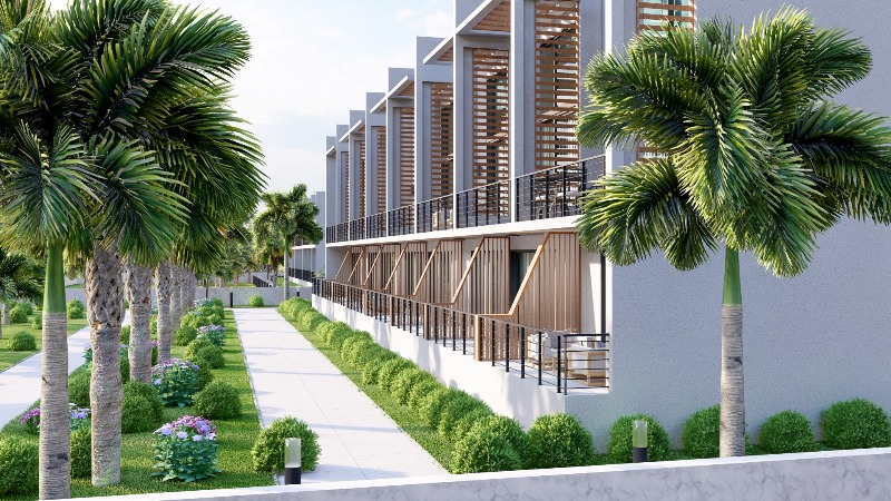 Luxury Properties on a Modern Complex for Sale in Esentepe North Cyprus