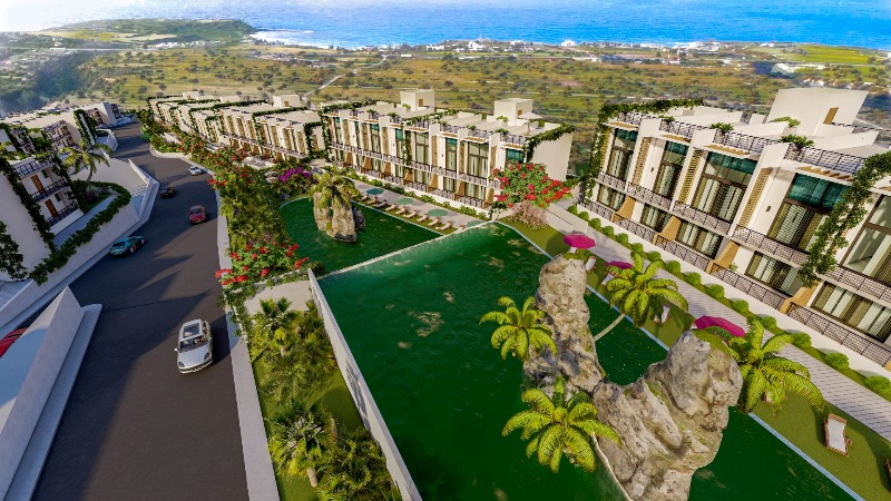 Luxury Properties on a Modern Complex for Sale in Esentepe North Cyprus