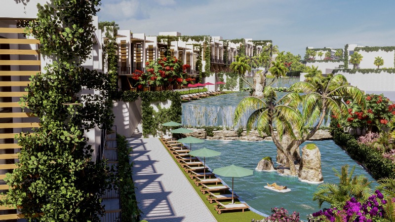 Luxury Properties on a Modern Complex for Sale in Esentepe North Cyprus