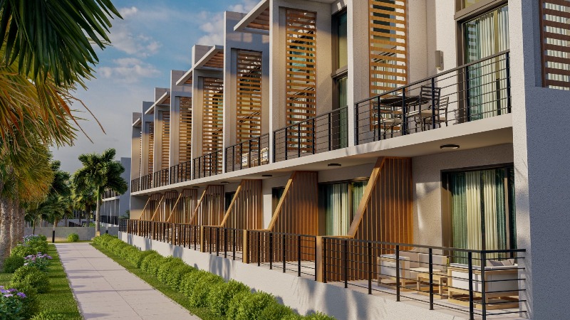 Luxury Properties on a Modern Complex for Sale in Esentepe North Cyprus