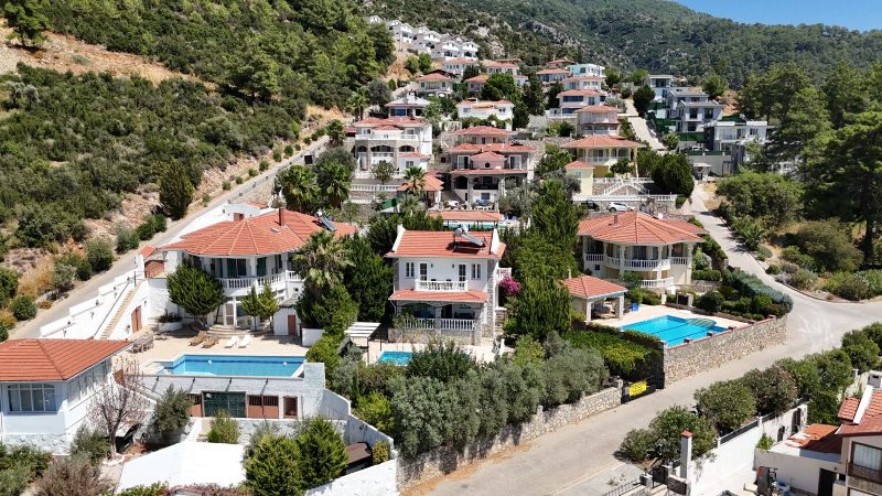 Magnificent Rural Estate with Private Pool for Sale in Uzumlu Fethiye
