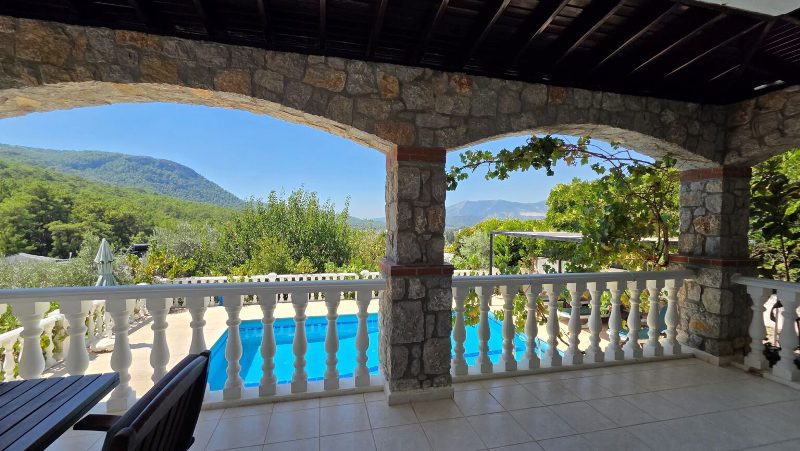 Magnificent Rural Estate with Private Pool for Sale in Uzumlu Fethiye
