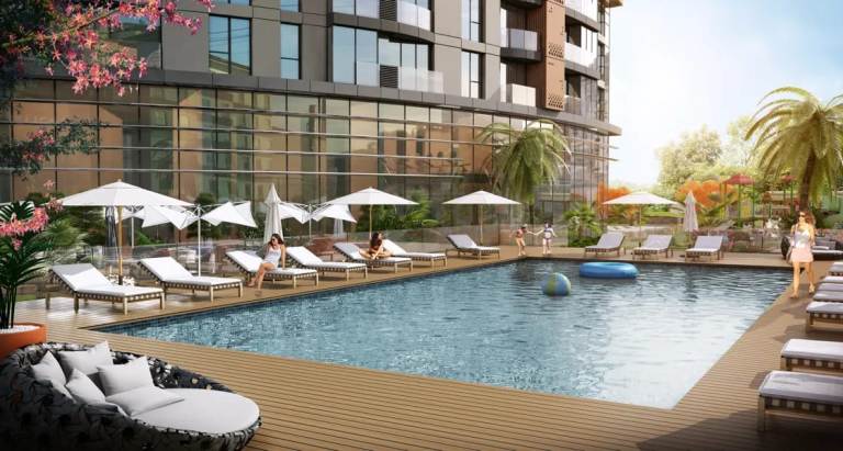 Modern Flats for Sale Prestigious Nanda Tower Istanbul Turkey
