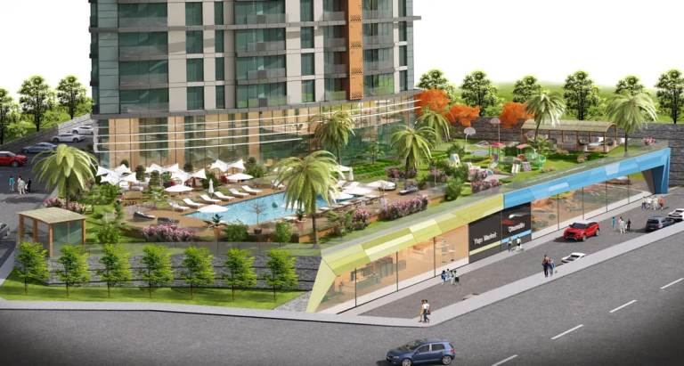 Modern Flats for Sale Prestigious Nanda Tower Istanbul Turkey