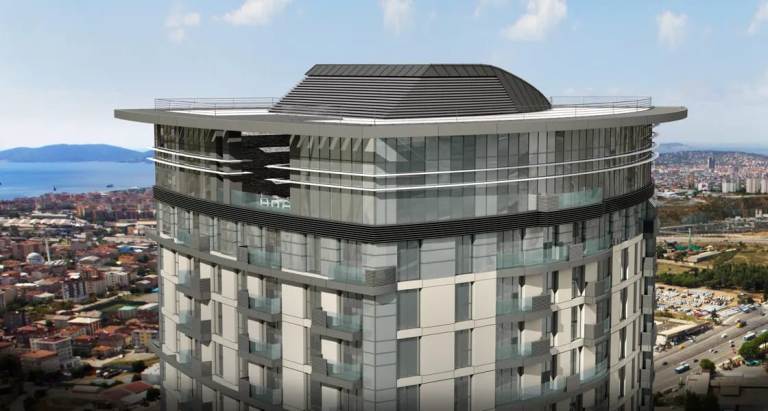 Modern Flats for Sale Prestigious Nanda Tower Istanbul Turkey