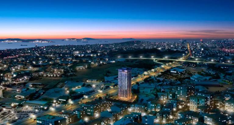 Modern Flats for Sale Prestigious Nanda Tower Istanbul Turkey