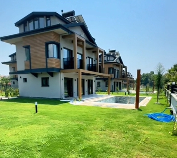 New 4 Bedroom Detached Villa for Sale in Yaniklar Fethiye Turkey