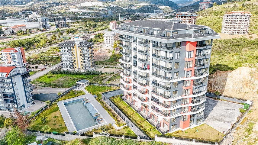 New Development in Alanya with 1-2-3 Bedroom Flats for Sale
