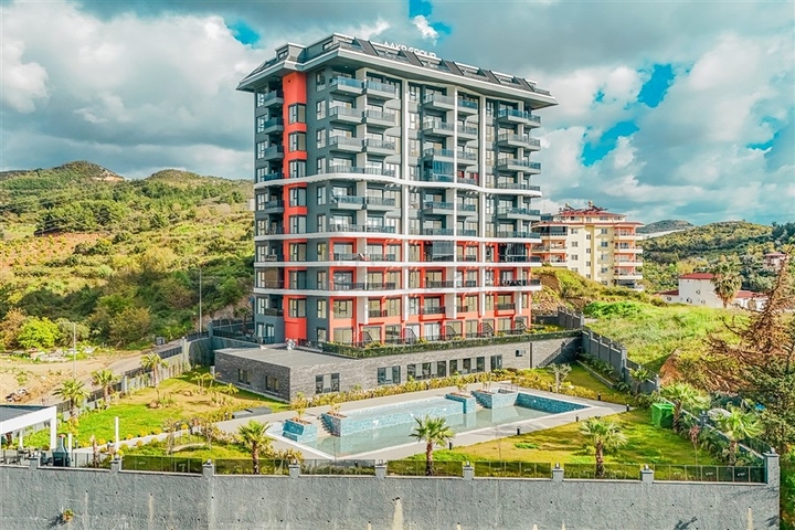 New Development in Alanya with 1-2-3 Bedroom Flats for Sale