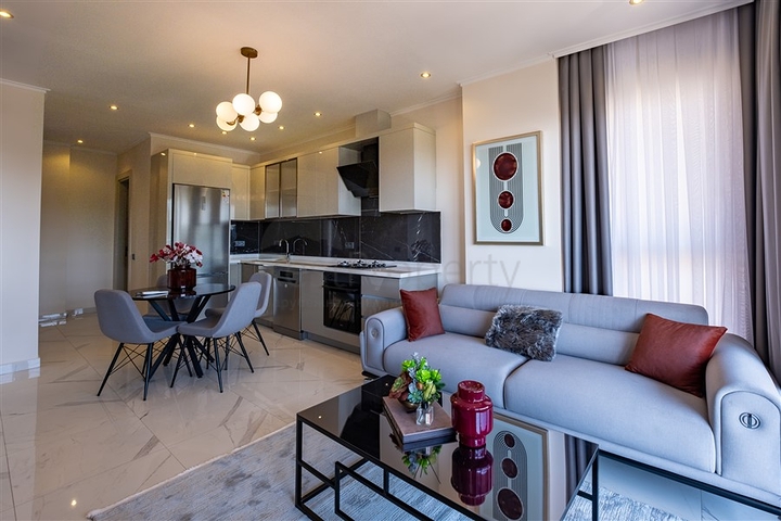 New Development in Alanya with 1-2-3 Bedroom Flats for Sale