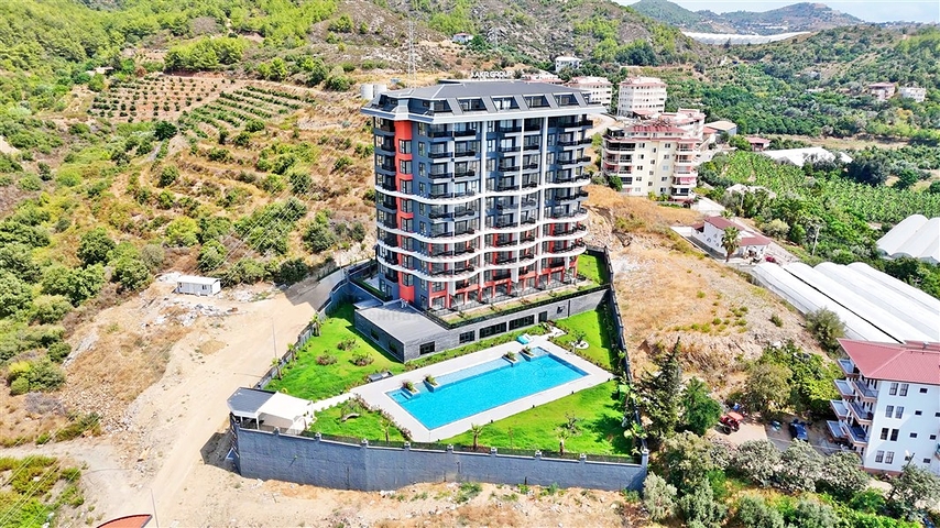 New Development in Alanya with 1-2-3 Bedroom Flats for Sale
