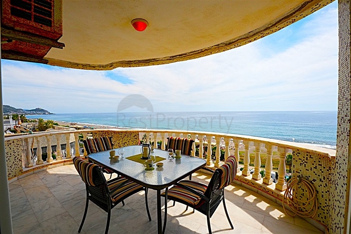 Property with Uninterrupted Sea View Property for Sale in Alanya Turkey