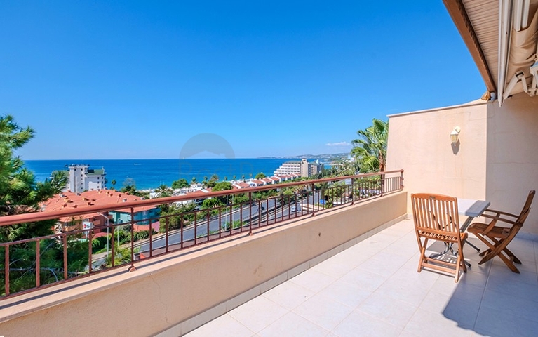 Sea View 3 Bedroom Penthouse for Sale in Avsallar Alanya Antalya Turkey