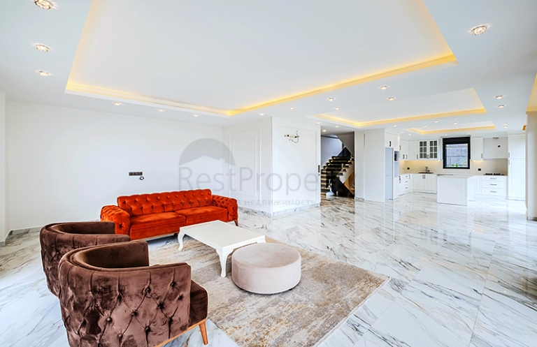 Sea View 5 Bedroom Modern Villa for Sale in Alanya Turkey