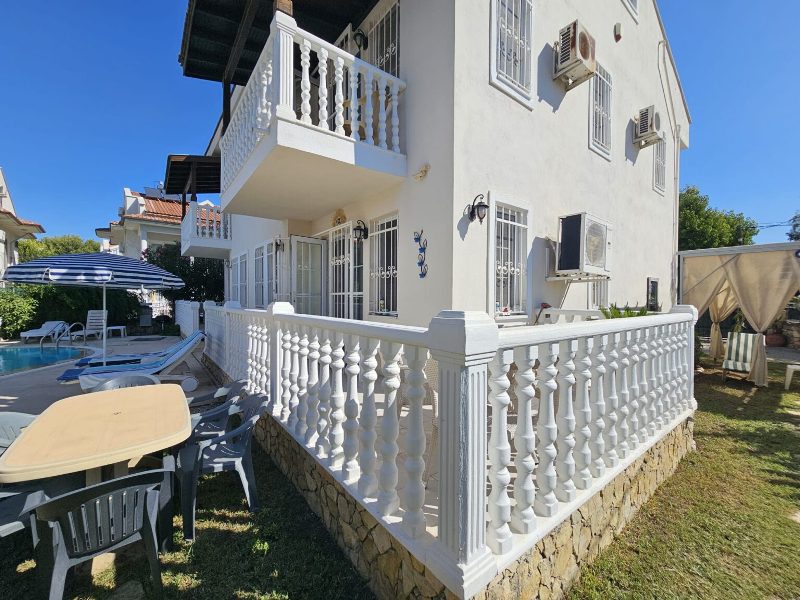 Semi-Detached House with Pool for Sale in Calis Beach Area Fethiye