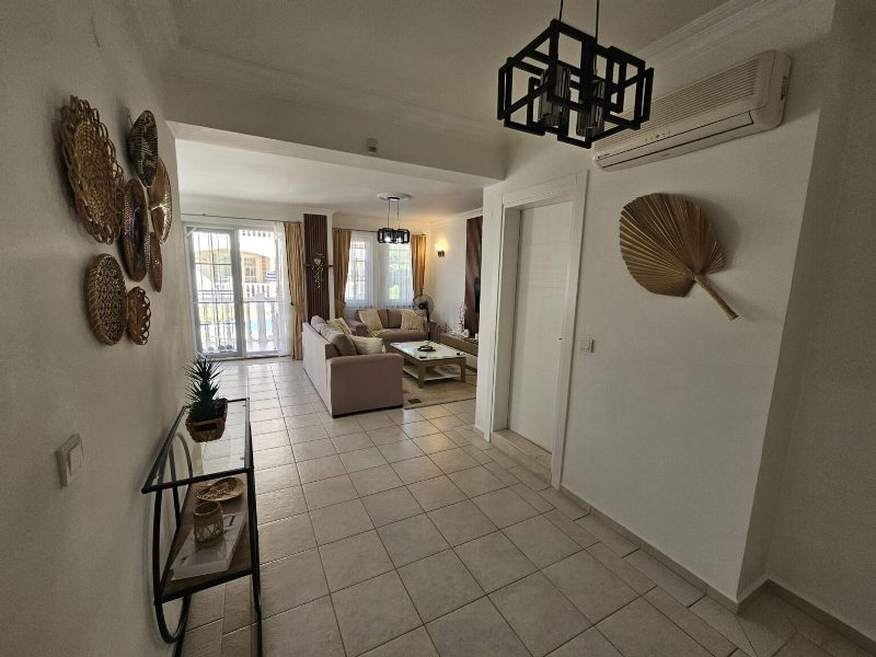 Semi-Detached House with Pool for Sale in Calis Beach Area Fethiye