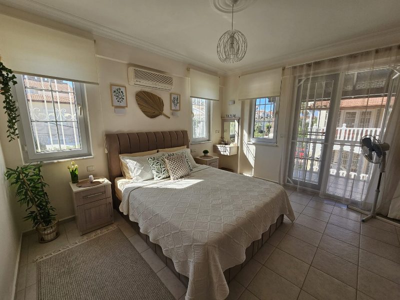 Semi-Detached House with Pool for Sale in Calis Beach Area Fethiye