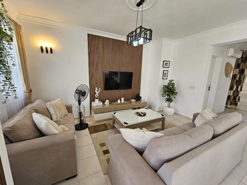 Semi-Detached House with Pool for Sale in Calis Beach Area Fethiye