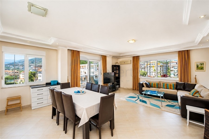 Spacious 3 Bedroom Duplex Apartment for Sale in Cikcilli Alanya