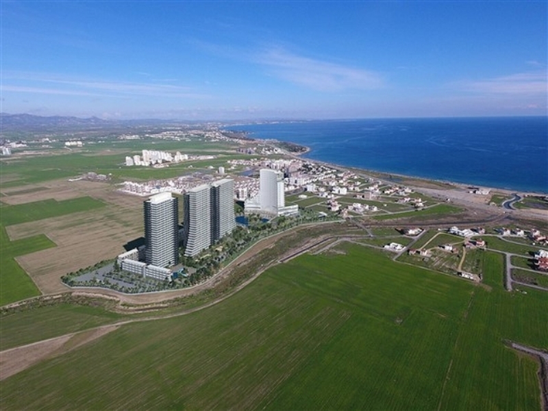 Spacious Sea View Apartments for Sale in Iskele North Cyprus