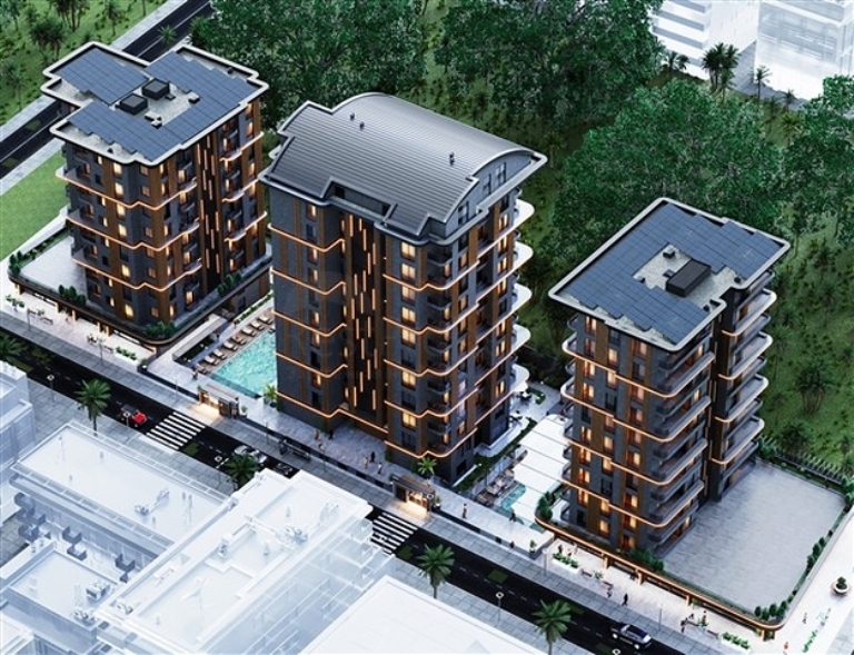 Ultra-Luxurious Properties for Sale in Lara Beach Antalya Turkey