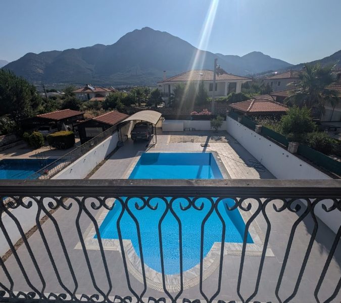 Uzumlu Villa; Chick 3 Bedroom for Sale in Yesiluzumlu Fethiye