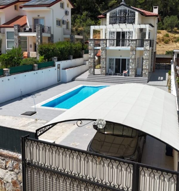 Uzumlu Villa; Chick 3 Bedroom for Sale in Yesiluzumlu Fethiye