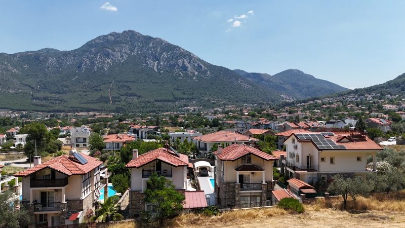 Uzumlu Villa; Chick 3 Bedroom for Sale in Yesiluzumlu Fethiye