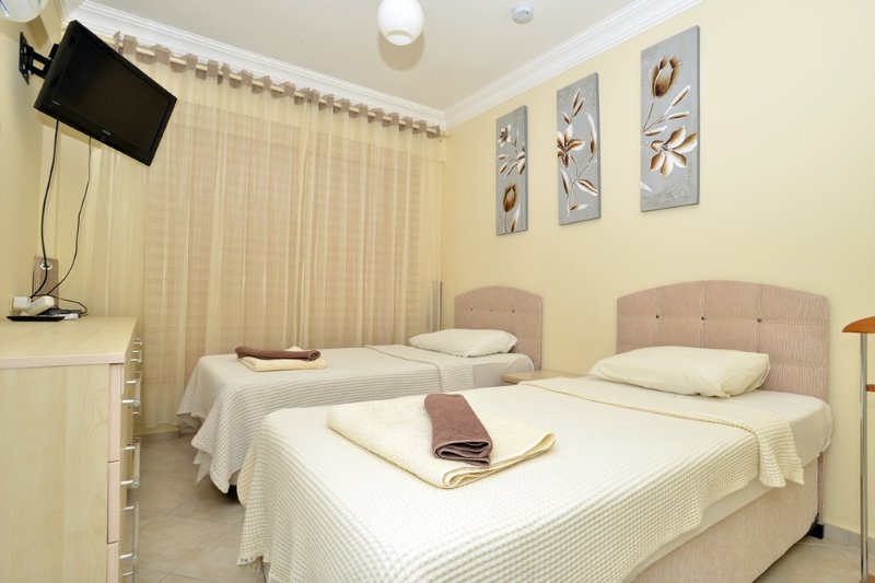 2 Bedroom Duplex for Long Term Rental in Sunset Beach Club by Popular Calis Beach, Fethiye Turkey