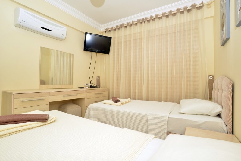 2 Bedroom Duplex for Long Term Rental in Sunset Beach Club by Popular Calis Beach, Fethiye Turkey