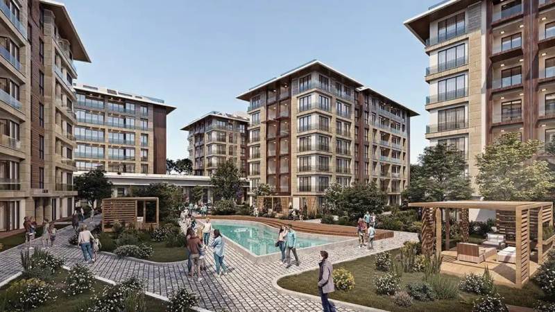 Apartments for Sale in Istanbul; Alya Konutlari Merkezefendi Project