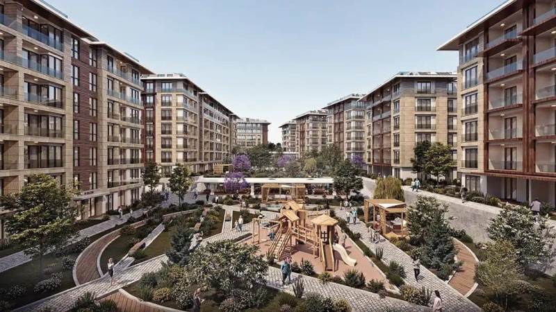 Apartments for Sale in Istanbul; Alya Konutlari Merkezefendi Project