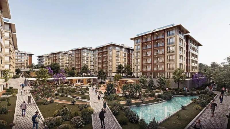 Apartments for Sale in Istanbul; Alya Konutlari Merkezefendi Project