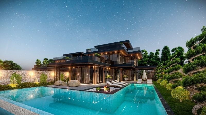 BaVadi Exclusive A; Luxury Sea view Villas for Sale in Kalkan Antalya
