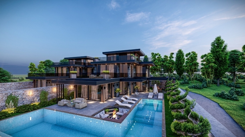 BaVadi Exclusive A; Luxury Sea view Villas for Sale in Kalkan Antalya